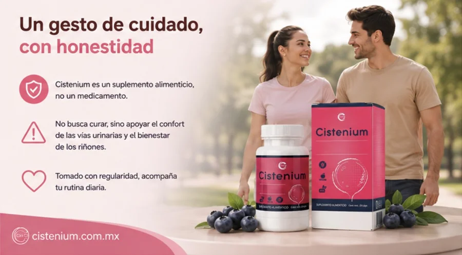 Cistenium — a quién va dirigido el apoyo urinario y renal