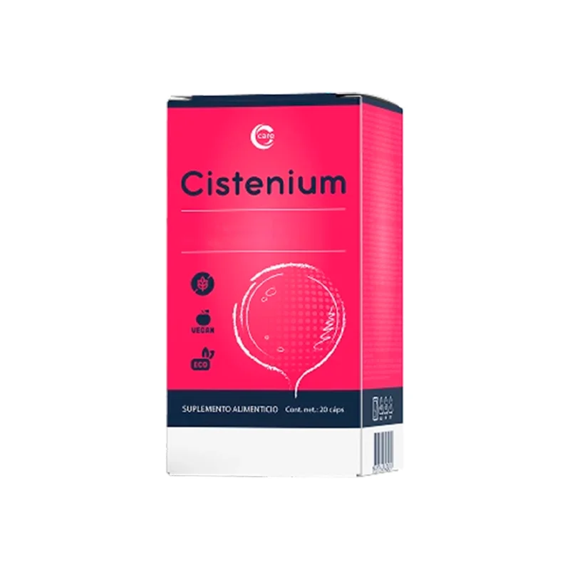 Cistenium — caja del suplemento alimenticio de arándano azul y moringa, 20 cápsulas